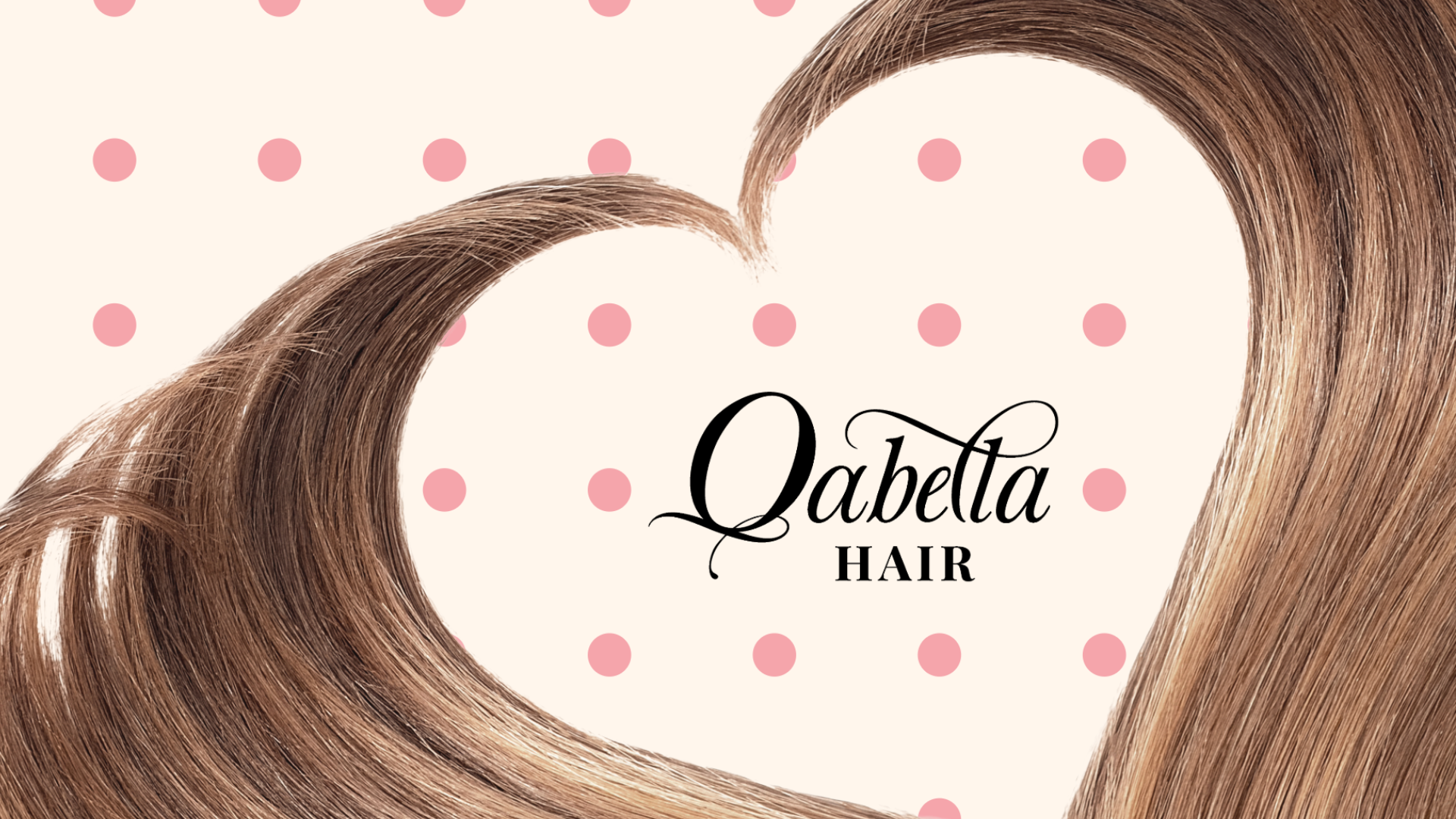 Qabella Hair brand identity